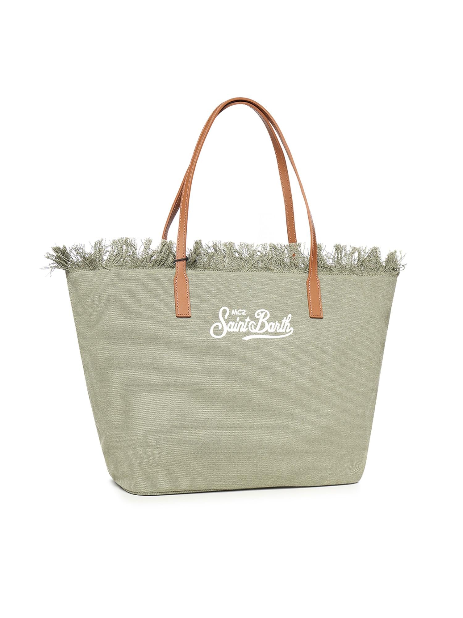 Borsa City in canvas CBF0001 00587L MC2 SAINT BARTH 