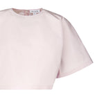 T-shirt in taffetà AA9H1193W039A 416 ALAIA 