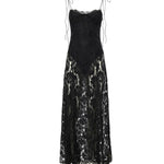 Abito lungo Claudia Rose CD3813 BLACK FOR LOVE & LEMONS 