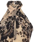 Abito lungo stampa flock 105603 A2QDNZ8 PINKO 