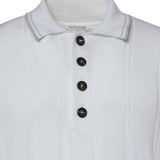 Polo in lino e cotone M76MAGM42MAG0M018 011302 ELEVENTY 