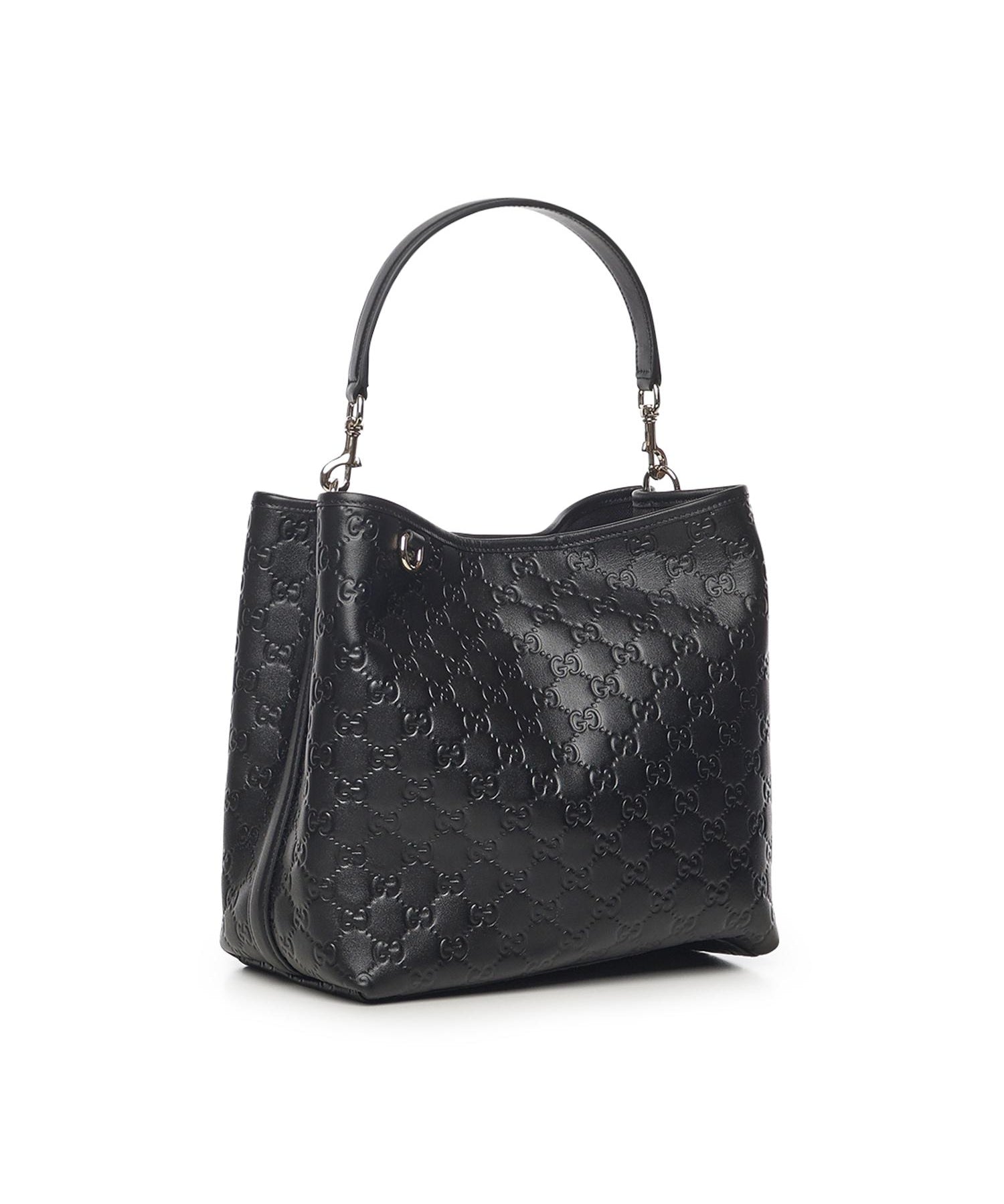 Borsa GG Emblem in pelle 815103 AAFDV1000 GUCCI 