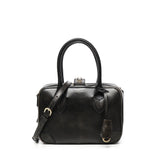 Vita Vintage Leather Handbag<BR/> GWA00470 A00086790100 GOLDEN GOOSE 