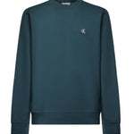 Felpa in cotone con logo LV04RG275G PP1 CALVIN KLEIN 
