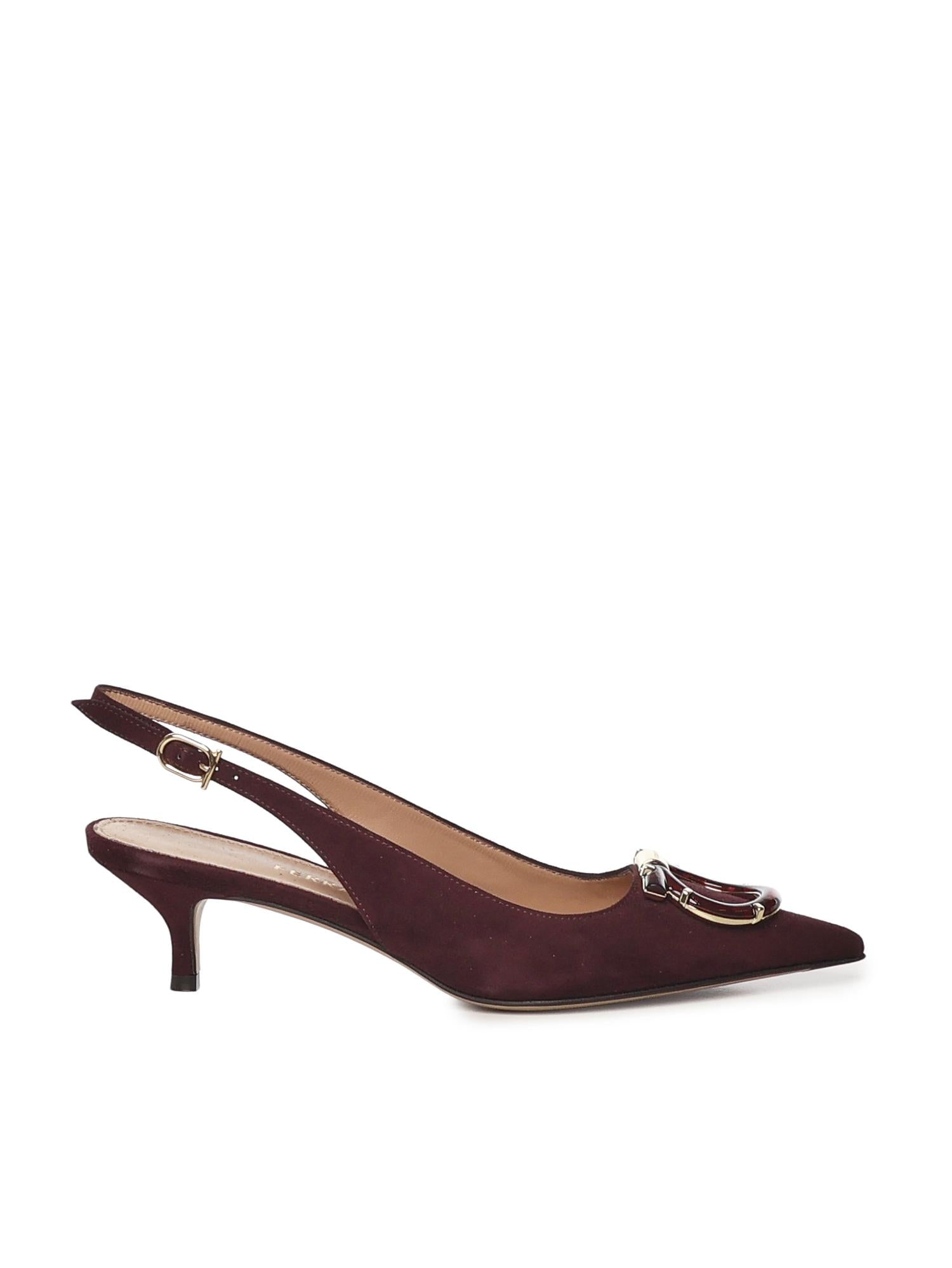 Slingback Gancini in pelle 01K533 785114001 FERRAGAMO 