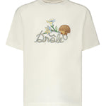 T-shirt Drôle Shell in cotone<BR/> KTS303CO248 OW Drôle de Monsieur 