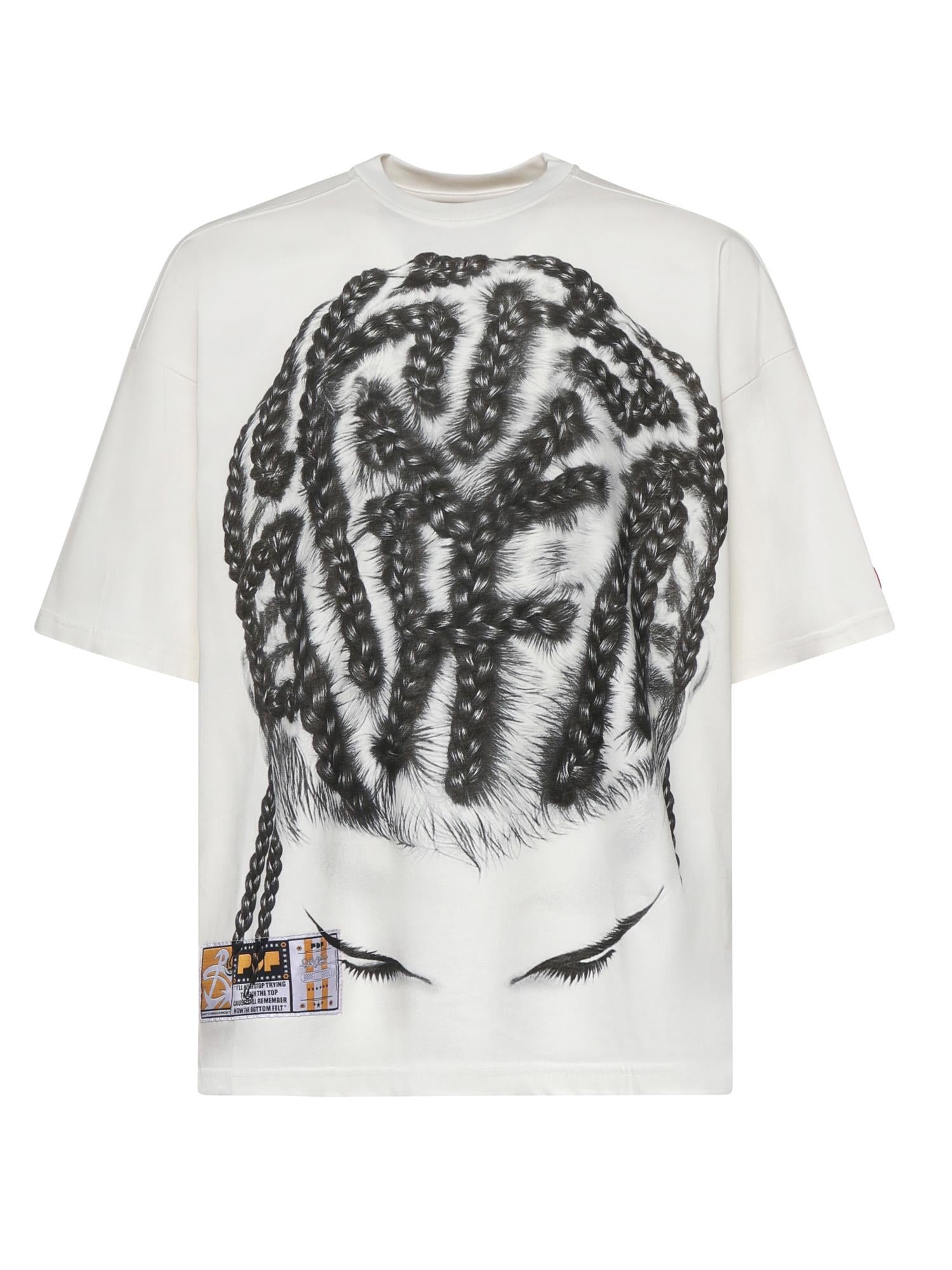 T-shirt The Boy Braids in cotone DFM54029TJ110BRAID BRAID BRAID PDF CHANNEL 