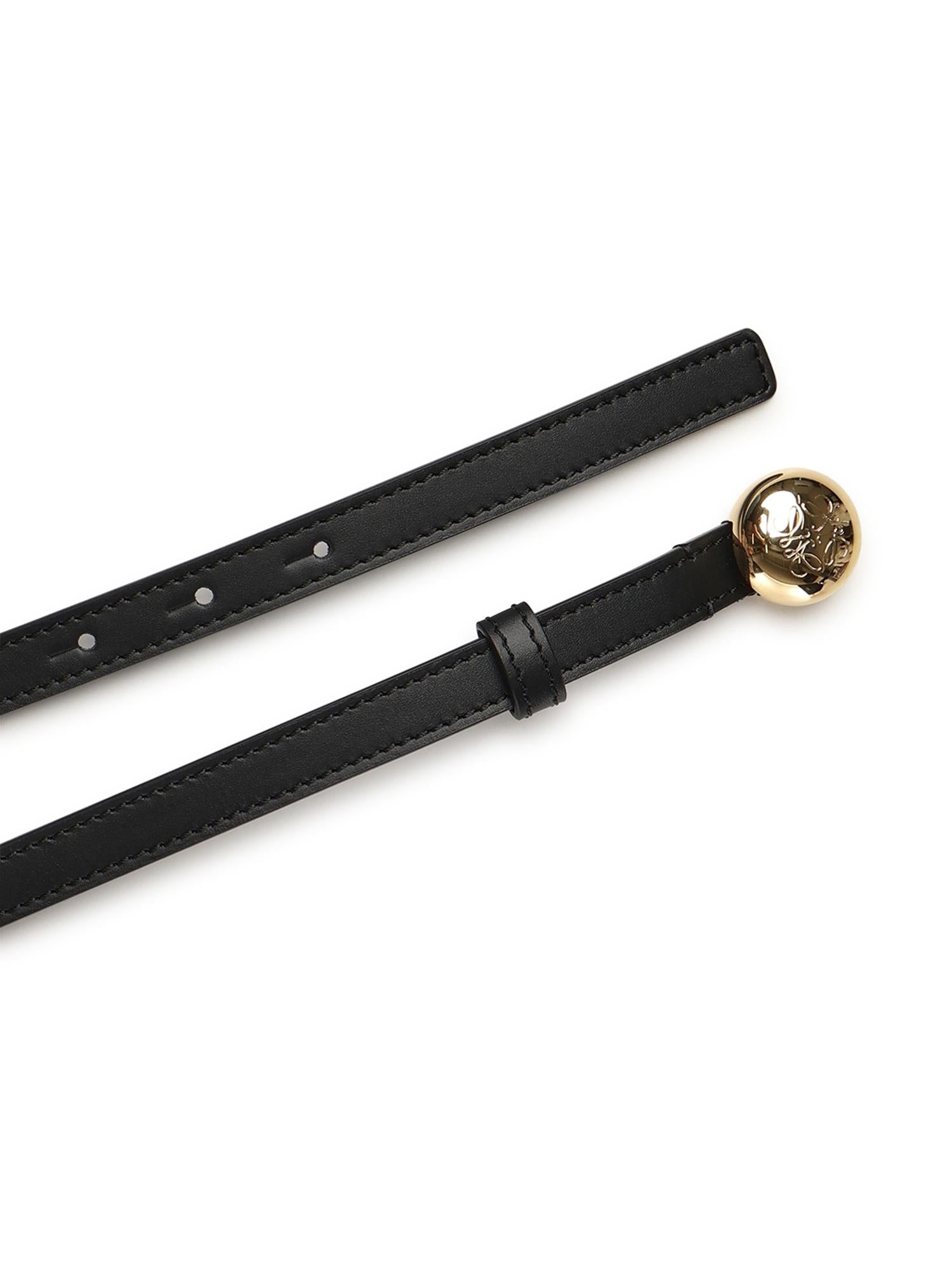 Cintura Pebble in pelle di vitello E619Z16X17 1206 LOEWE 