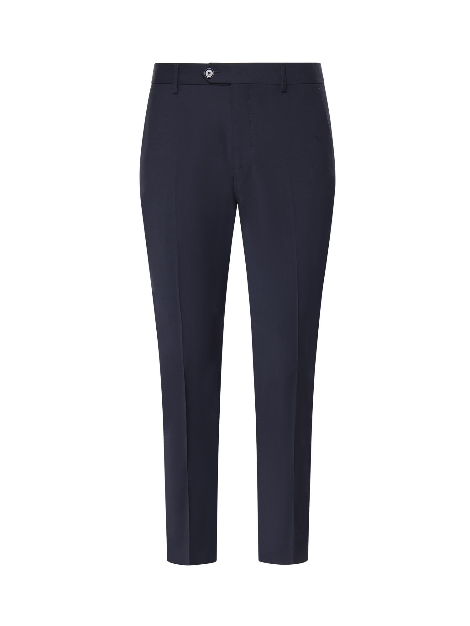 Pantalone Alexander in misto lana ALEXANDER SHORTER TBCMBLU SCURO BE ABLE 