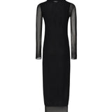 Vestito midi in cotone leggero 105154 A2LSZ99 PINKO 