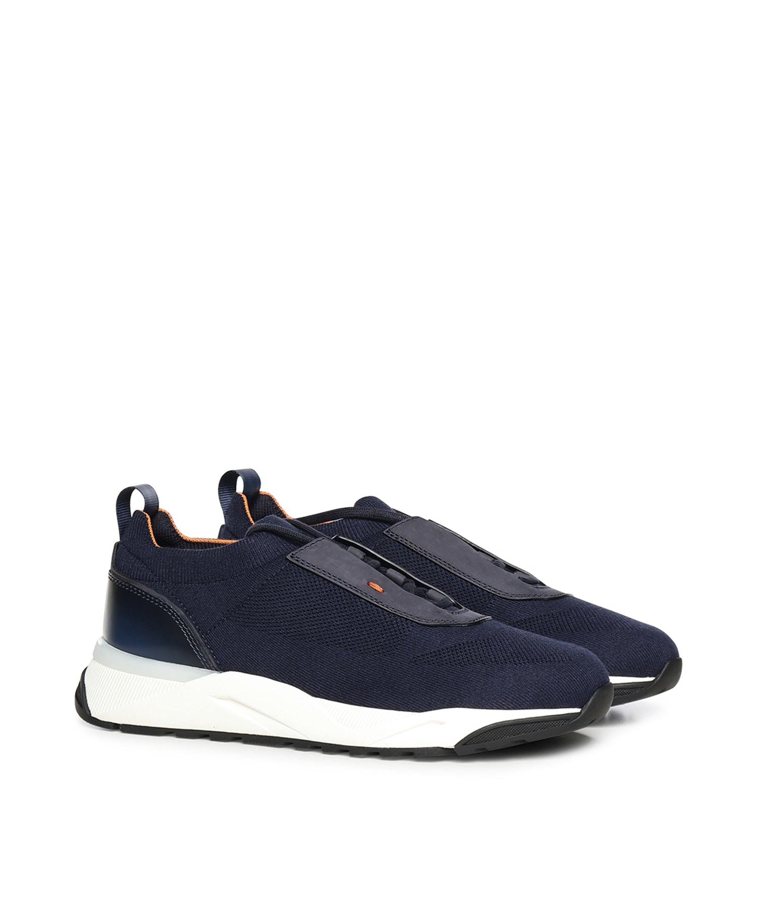 Sneaker Flin in tessuto stretch MBIO21601BINN HODU61 SANTONI 