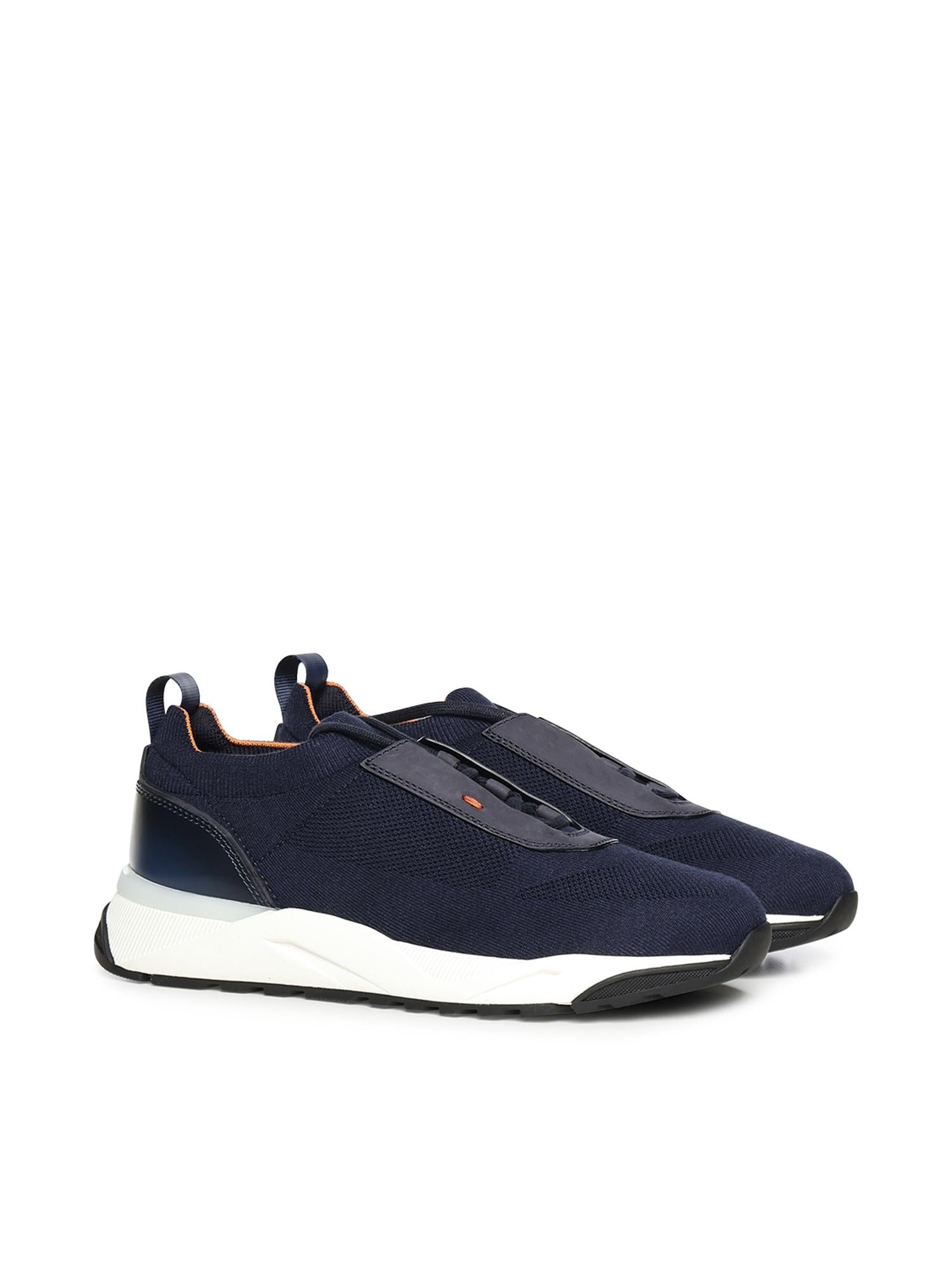 Sneaker Flin in tessuto stretch MBIO21601BINN HODU61 SANTONI 