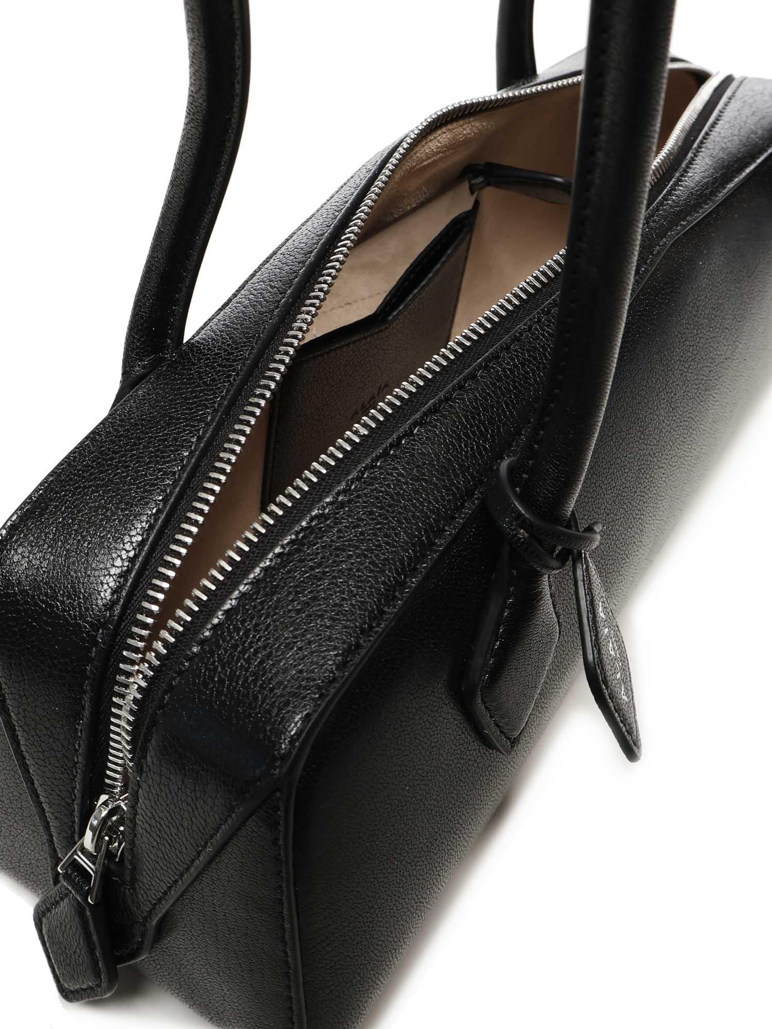 Borsa a spalla Le Teckel medium in pelle AA1S06033CA212 999 ALAIA 