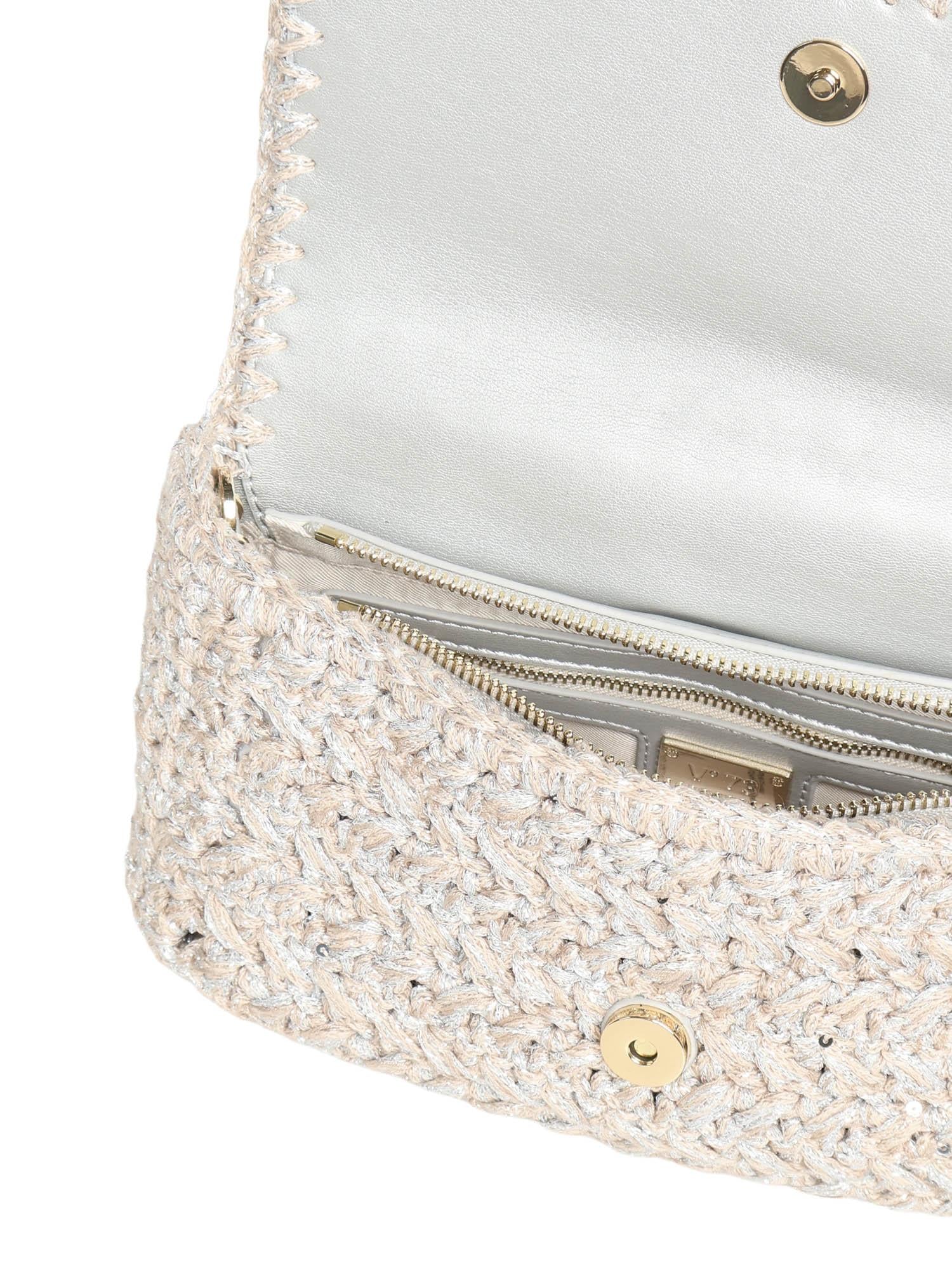 Borsa a tracolla Pattina Greta 73BS9UU01 GRETAARGENTO V° 73 