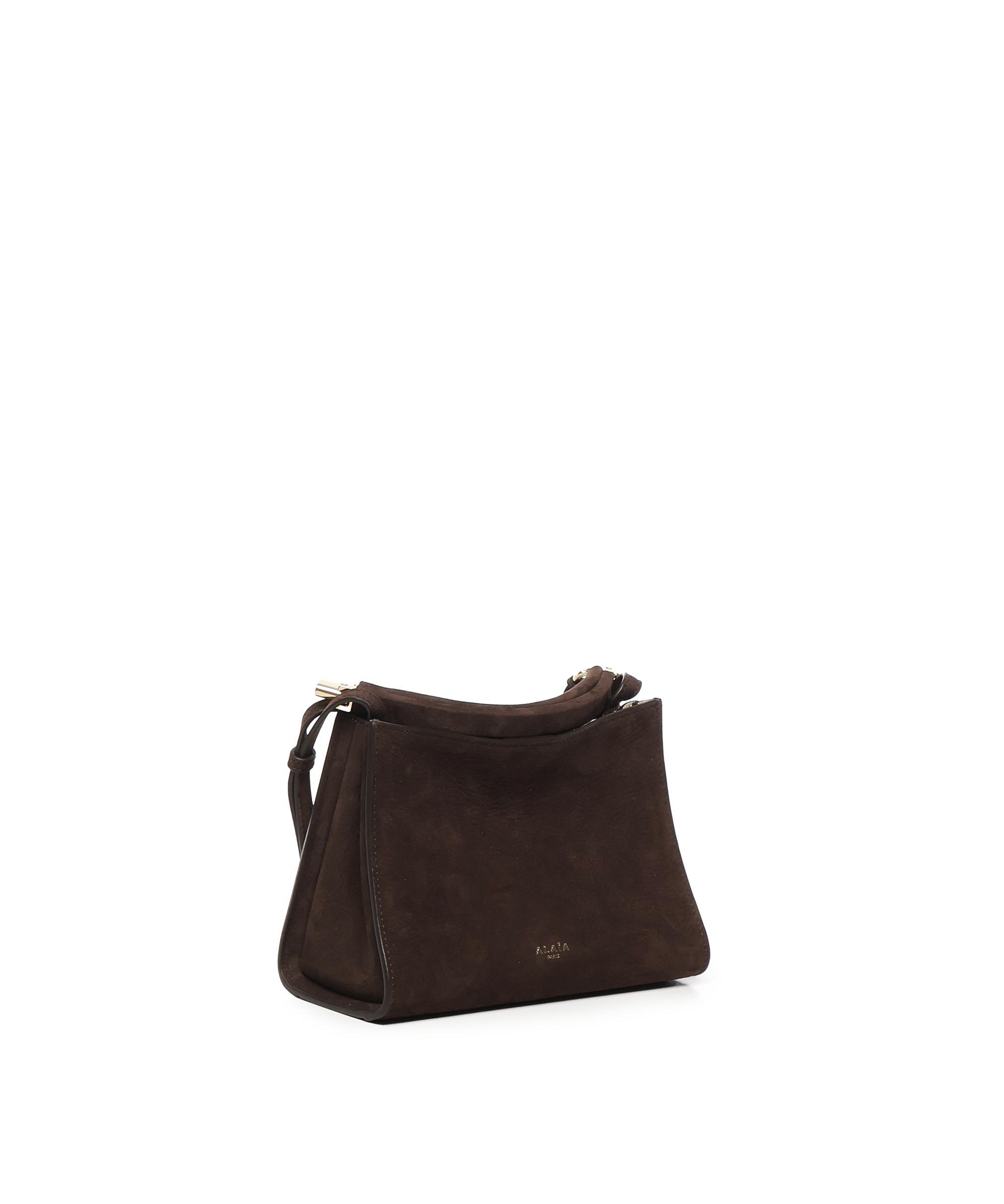 Mini bag Le Click in nabuk AA1S01420CA214 733 ALAIA 