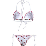 Bikini a triangolo con stampa SAGI001 00636L MC2 SAINT BARTH 