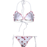 Bikini a triangolo con stampa SAGI001 00636L MC2 SAINT BARTH 