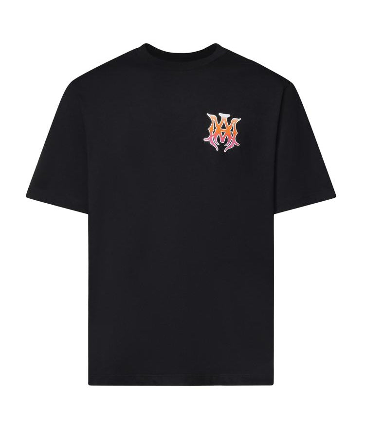 T-shirt con logo in cotone AMTOJR1170 001 AMIRI 