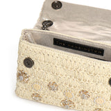 Mini bag Kensington in rafia 5576840999 BEIGE KURT GEIGER 
