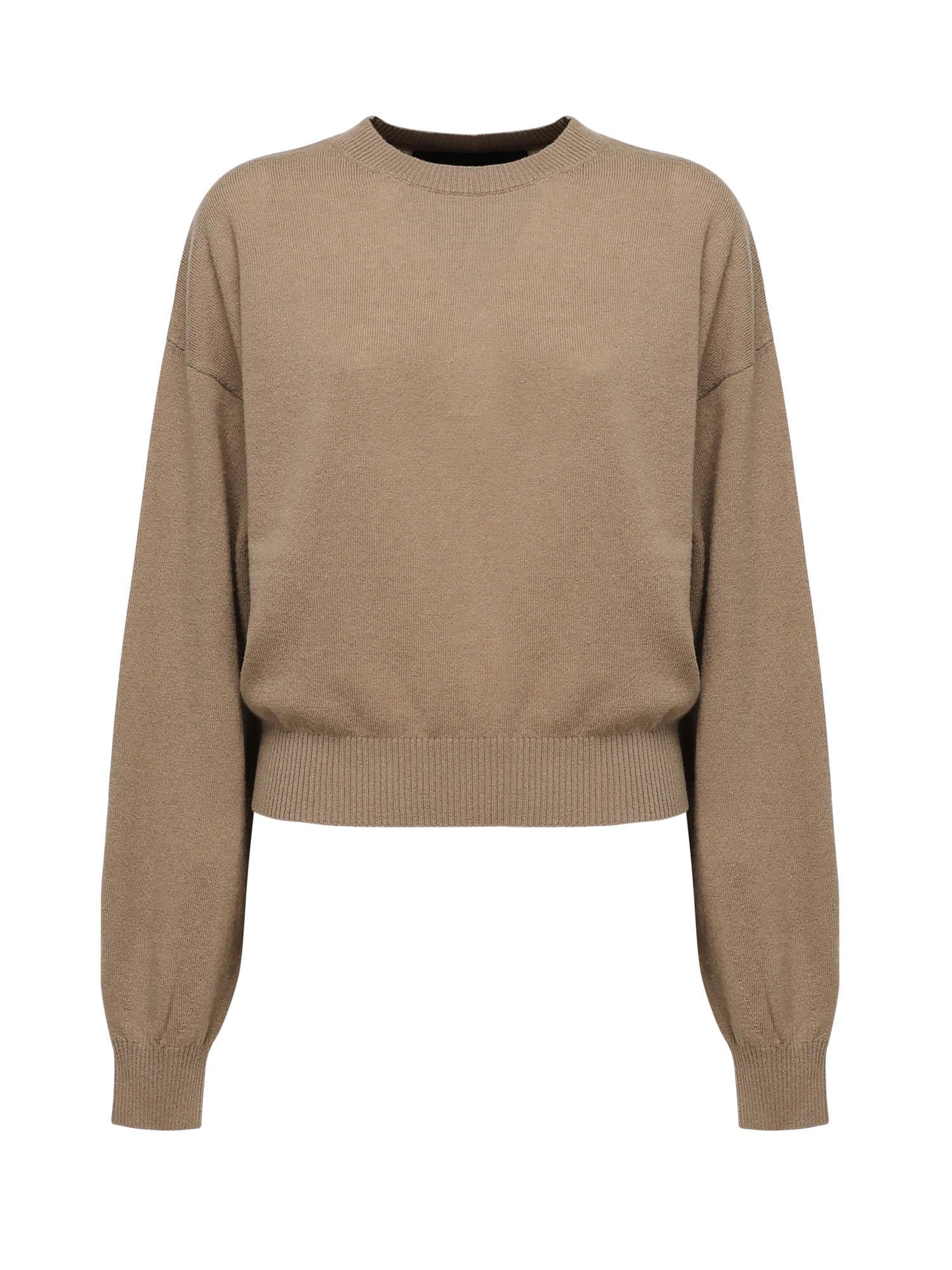 Maglione con logo lettering 114752 2031 ROTATE 