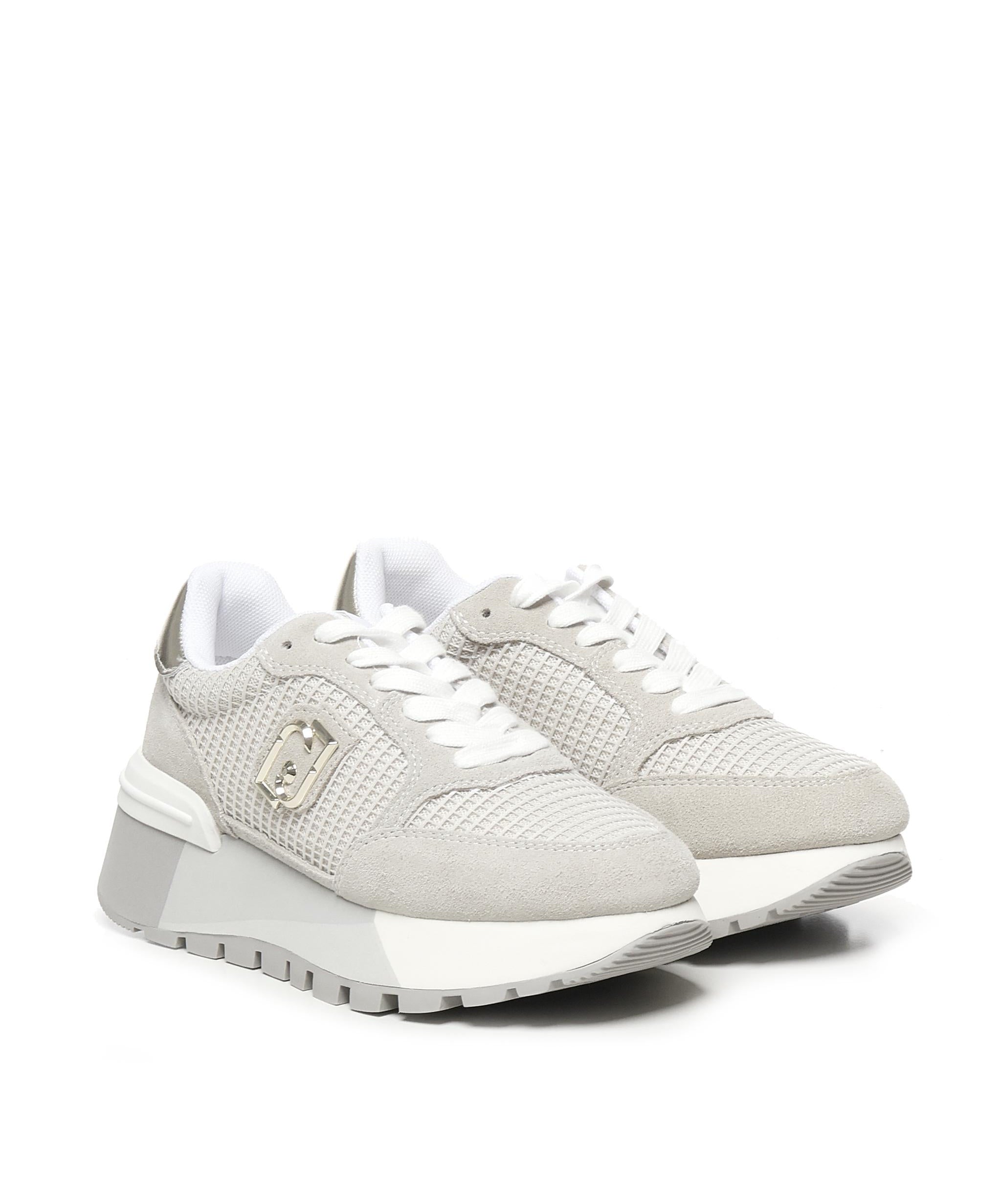 Sneakers platform in suede e mesh BA5049PX027S1803  LIU JO 