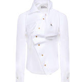 Camicia Drunken con logo 1501000C W009QA401 VIVIENNE WESTWOOD 