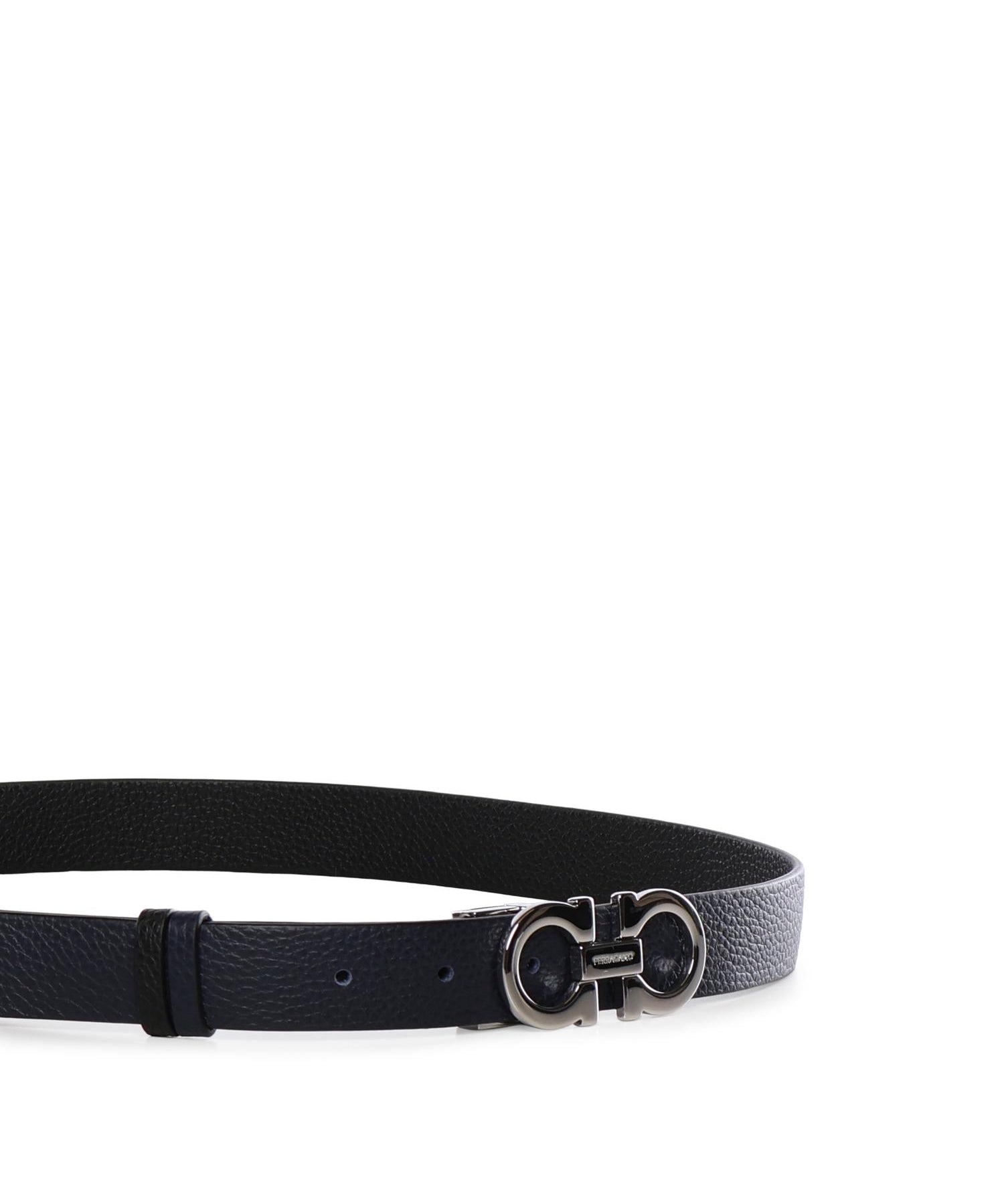 Cintura reversibile e regolabile Gancini 23A565 674261518 FERRAGAMO 