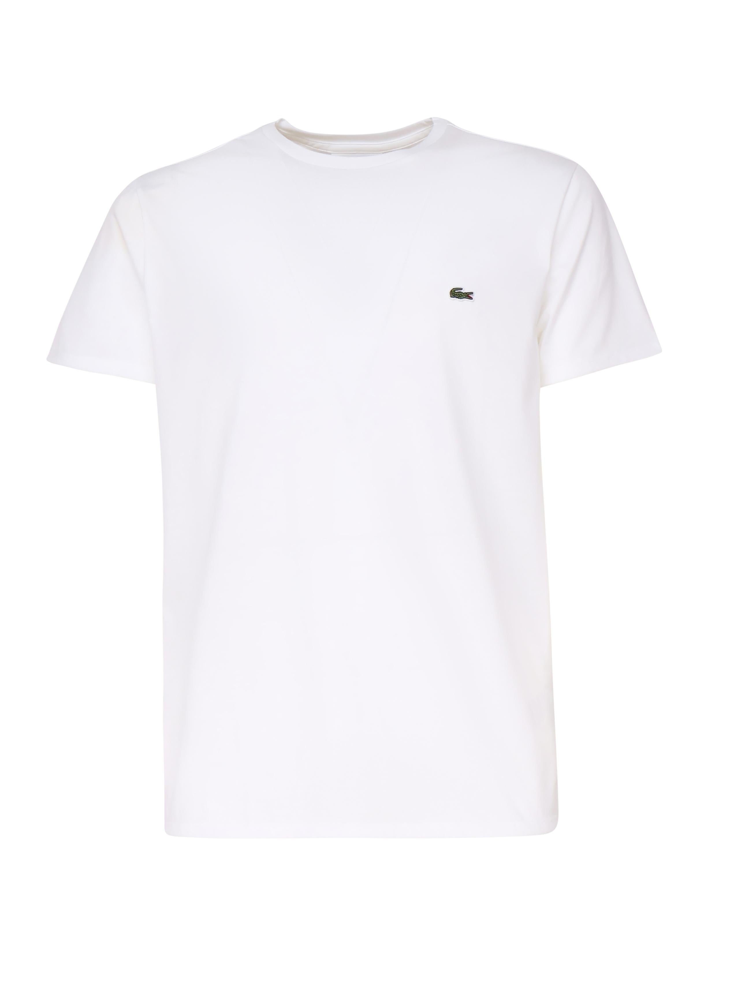 T-shirt classic con logo patch TH6709 001 LACOSTE 