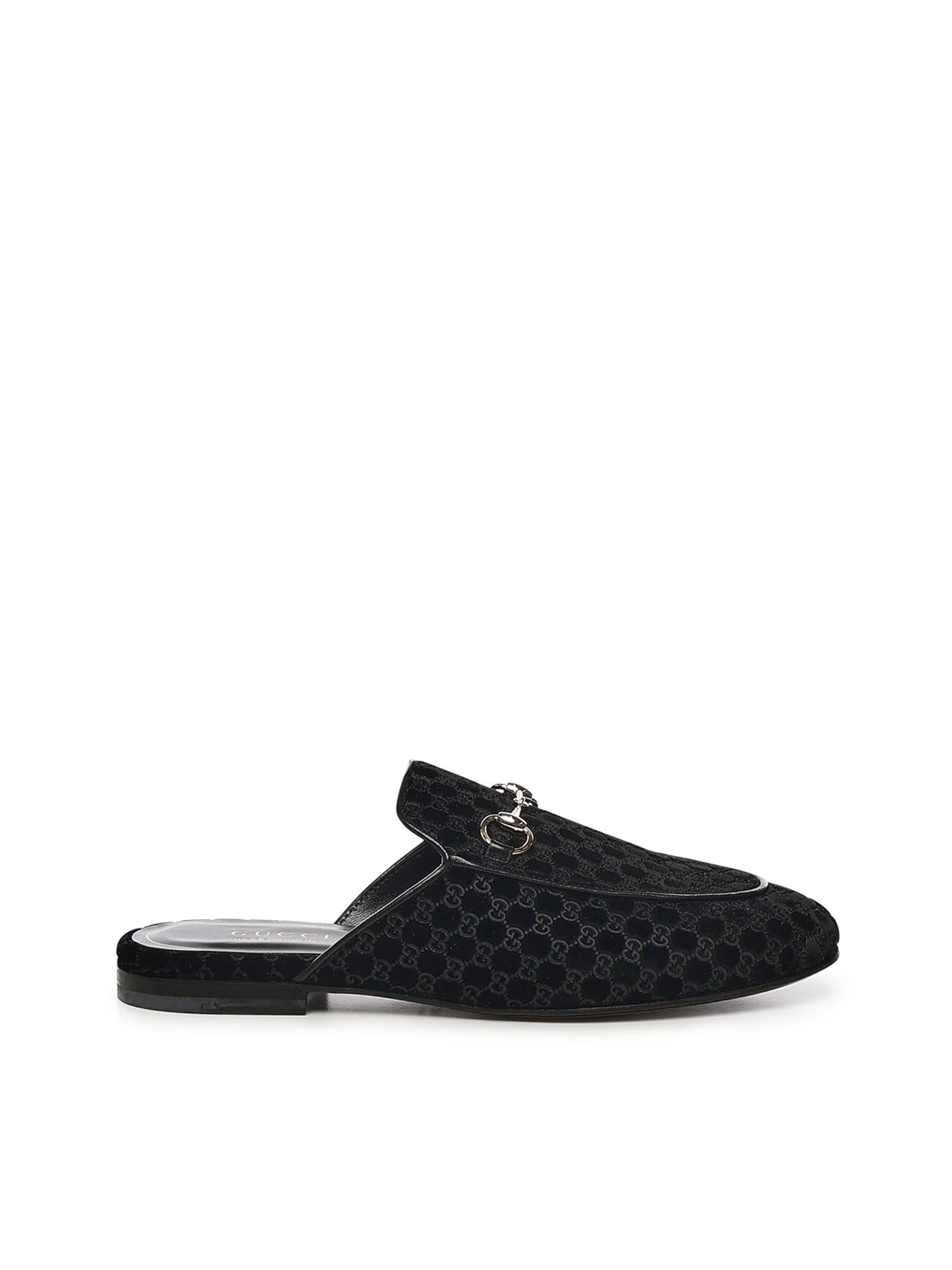 Slipper Princetown in velluto 802163 FAEUF1000 GUCCI 