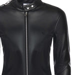Top biker con zip 325CT0436PU0049 9999 COURREGES 