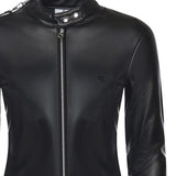 Top biker con zip 325CT0436PU0049 9999 COURREGES 