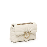 Mini borsa Love Bag Puff Butterfly a tracolla in nappa 100039 A1EXZ14Q PINKO 