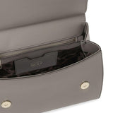 Borsa a mano Sicily grande in pelle Dauphine BB6002 B100180045 DOLCE & GABBANA 