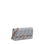 Portafoglio Baguette con catena 8M0498 AUT4F1SXQ FENDI 