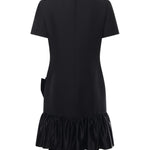 Abito corto in crepe couture 7B0VAGF8 1CF0NO VALENTINO GARAVANI 