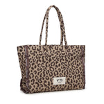 Borsa shopping Milene con logo 73BS9MV01M ILENEBEIGE/MORO V° 73 