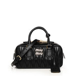 Borsa Arcadie in nappa matelassé 5BB142 AN88F0002 MIU MIU 