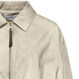 Giacca drappeggiata in cotone S359Y50XAE 1130 LOEWE 