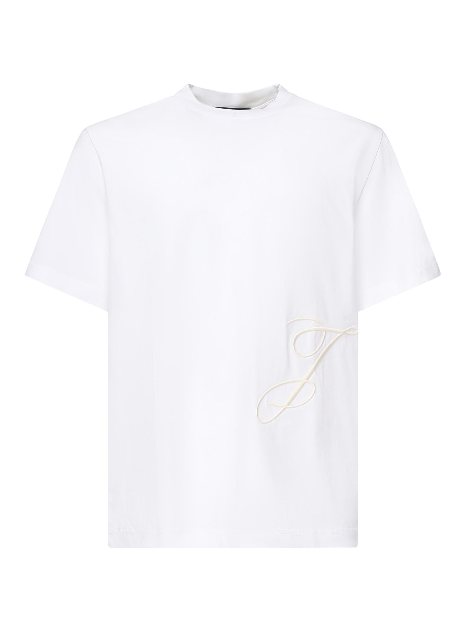T-shirt le t-shirt J 25HTSM00566AJ00068 100 JACQUEMUS 