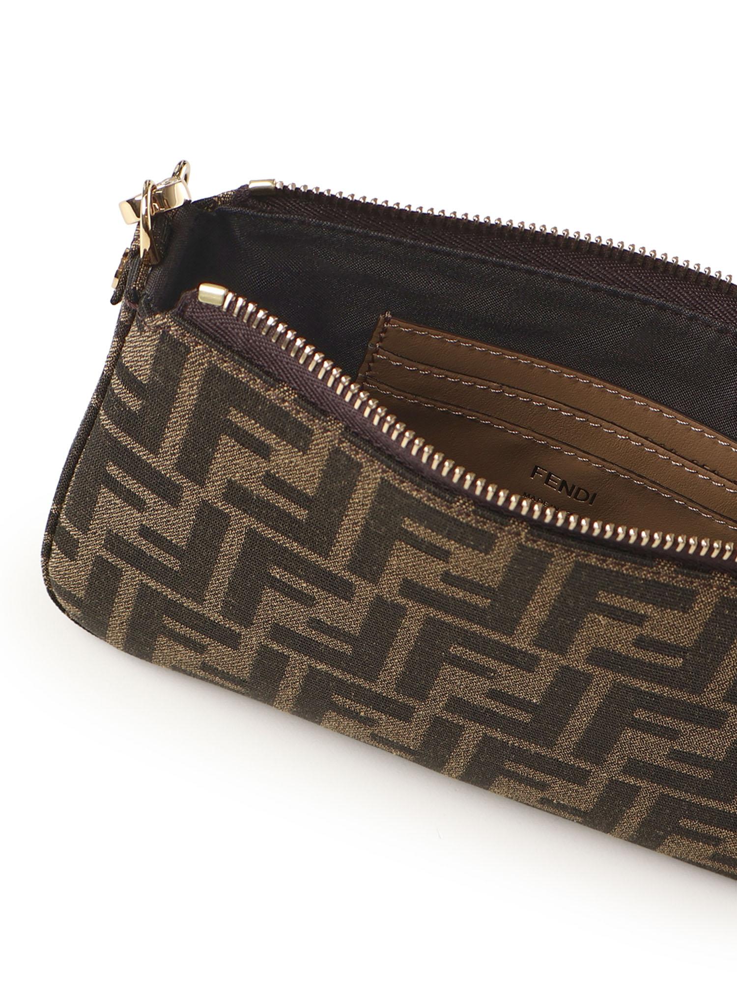 Pouch Baguette FF Jacquard 8BS073 AD23F1GE3 FENDI 