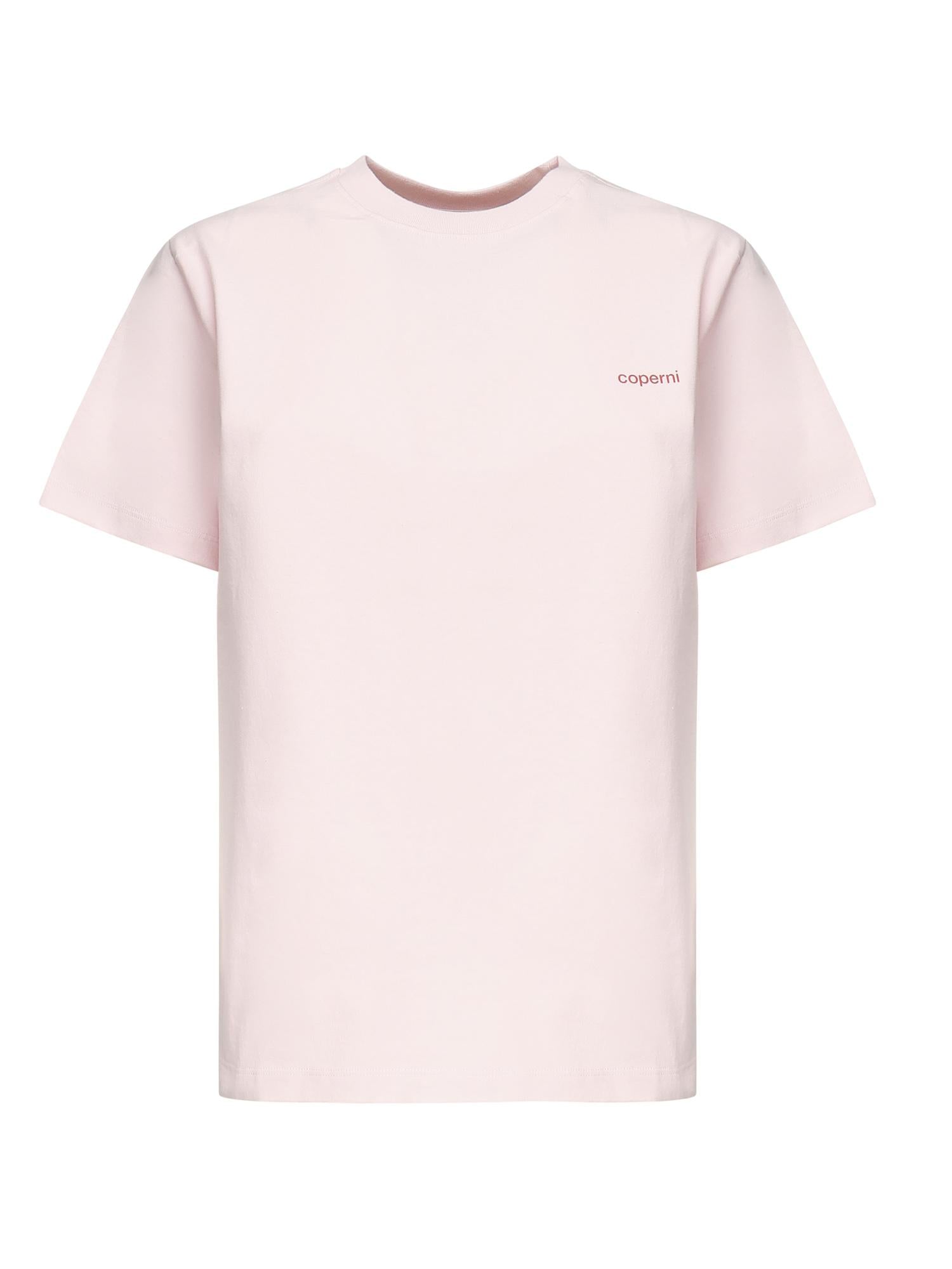 T-shirt con logo COPJS03F5036 PINK-RED COPERNI 
