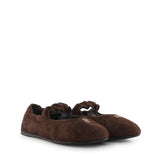Ballerine Ruches in camoscio 5F340E 008F0003 MIU MIU 