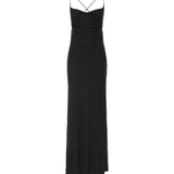 Abito slipdress lungo con strass 106299 A32XZ99 PINKO 
