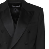 Giacca corta doppiopetto tuxedo F29MCT FUBE7N0000 DOLCE & GABBANA 