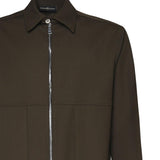 Camicia Magik con zip MAGIK VERDE GIULIANO GALIANO 