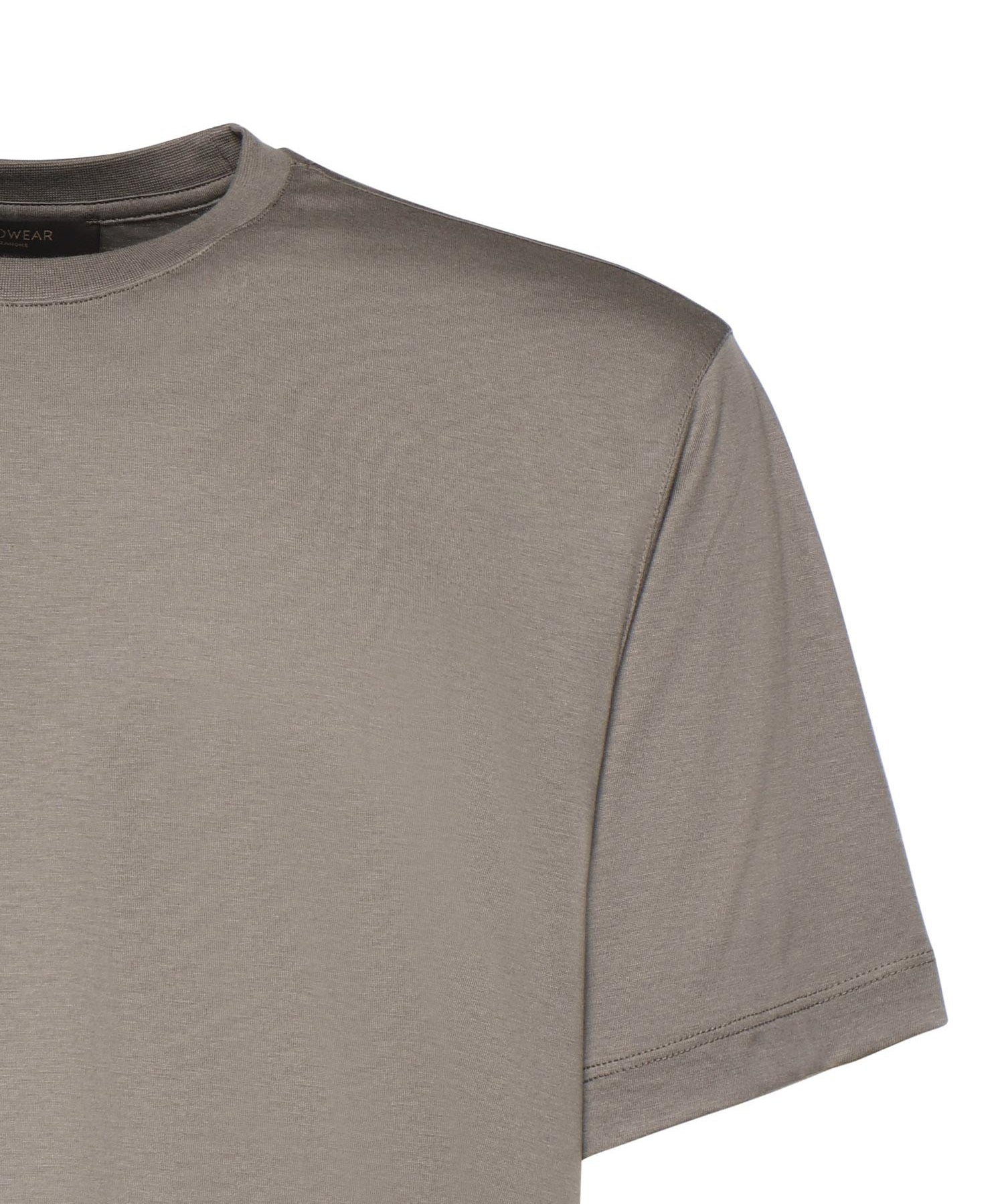 T-shirt in cotone e seta 810324 ZQ317Z0914 ZANONE 