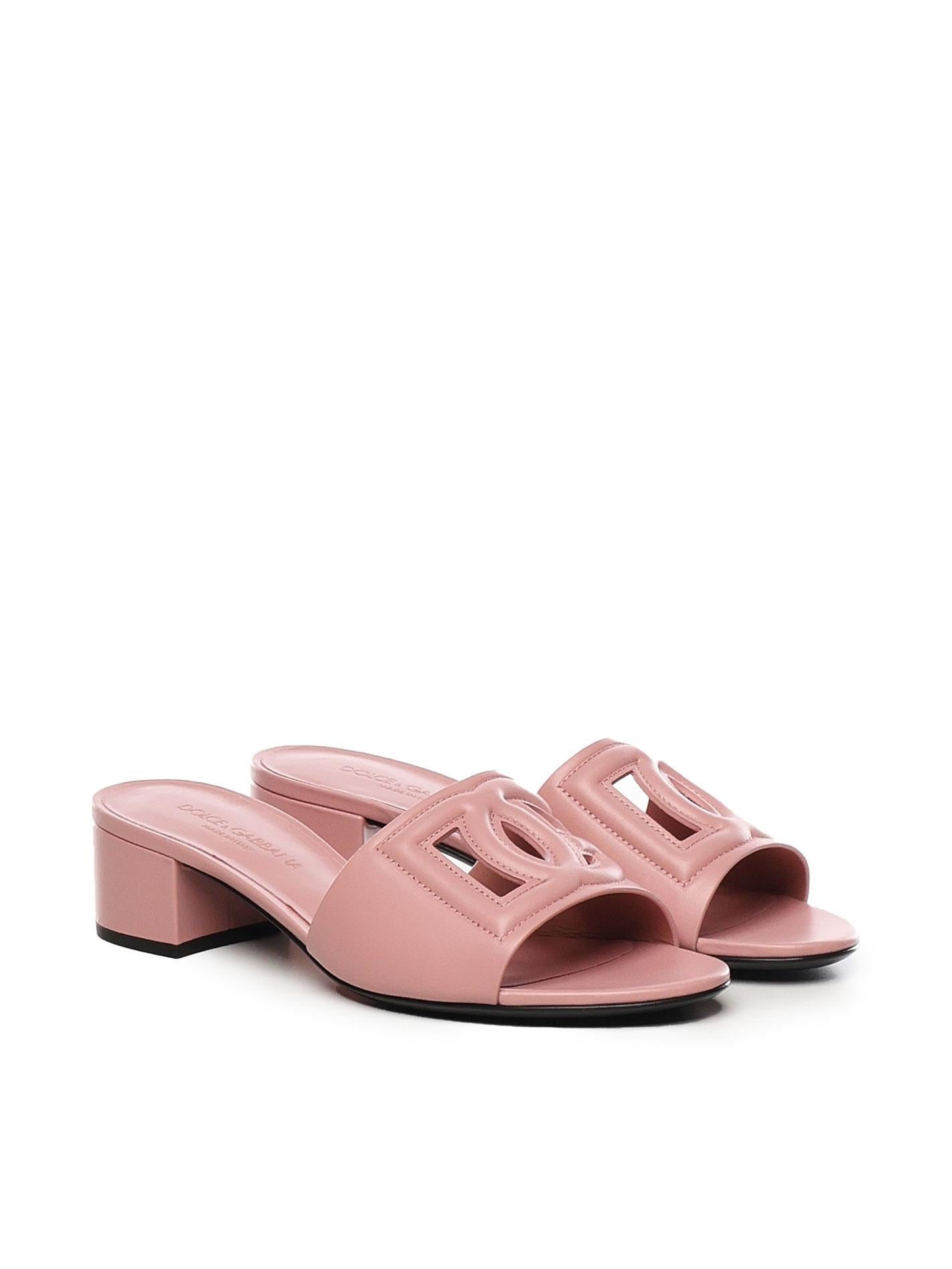 Mules DG in pelle CR1755 AY32980405 DOLCE & GABBANA 