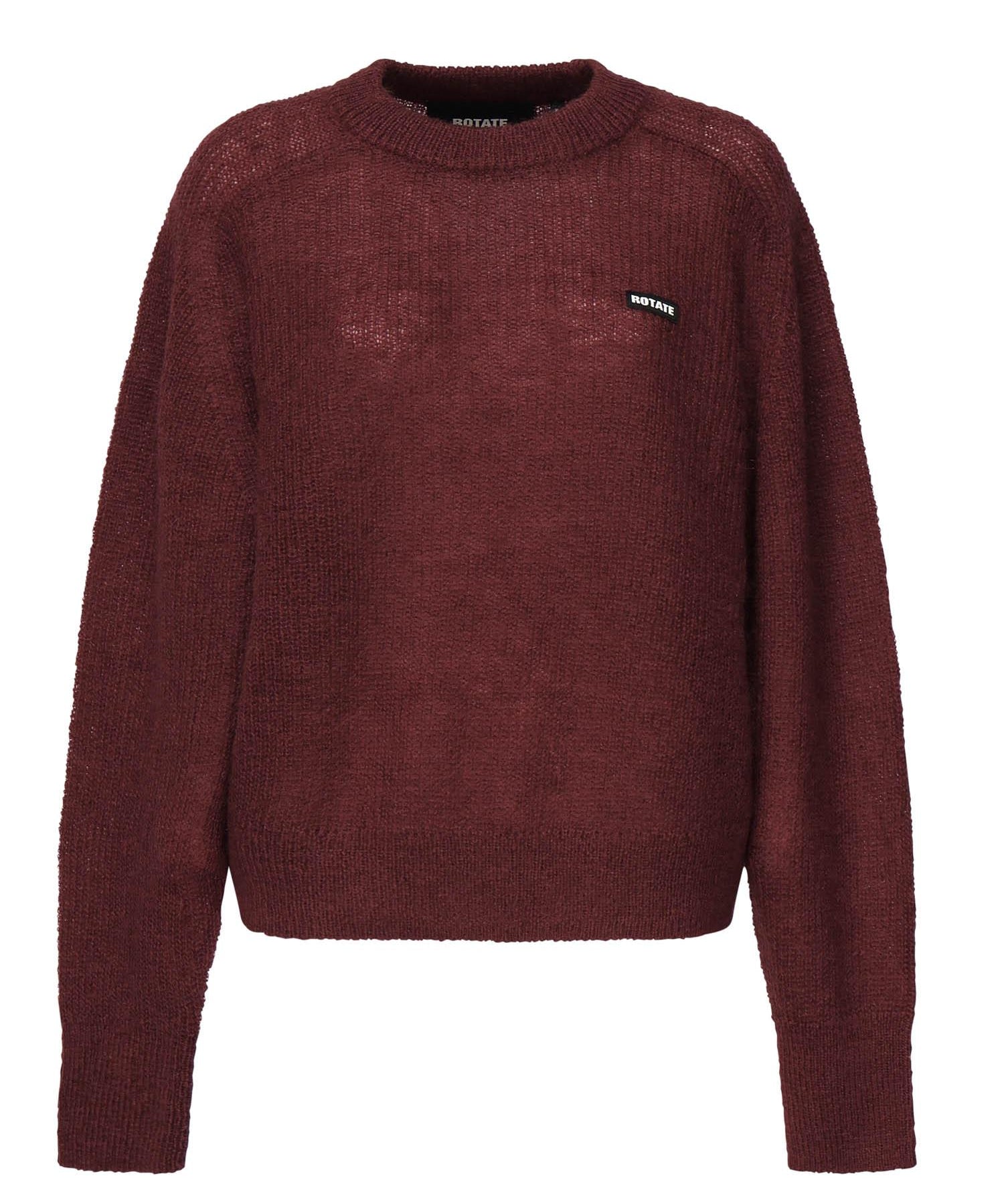 Maglione con logo lettering 114565 2734 ROTATE 
