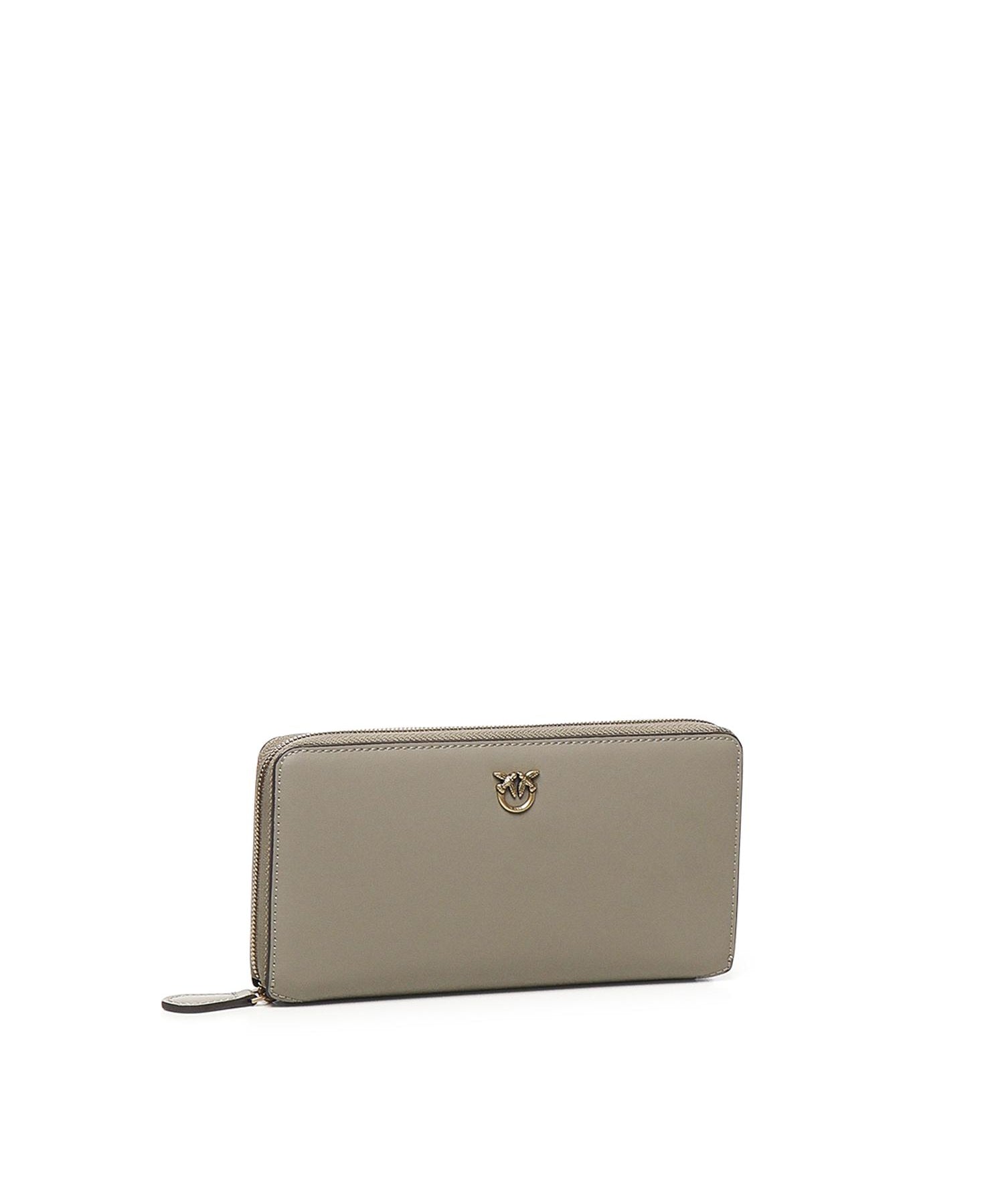 Portafoglio zip-around in pelle 100250 A0F1I68Q PINKO 