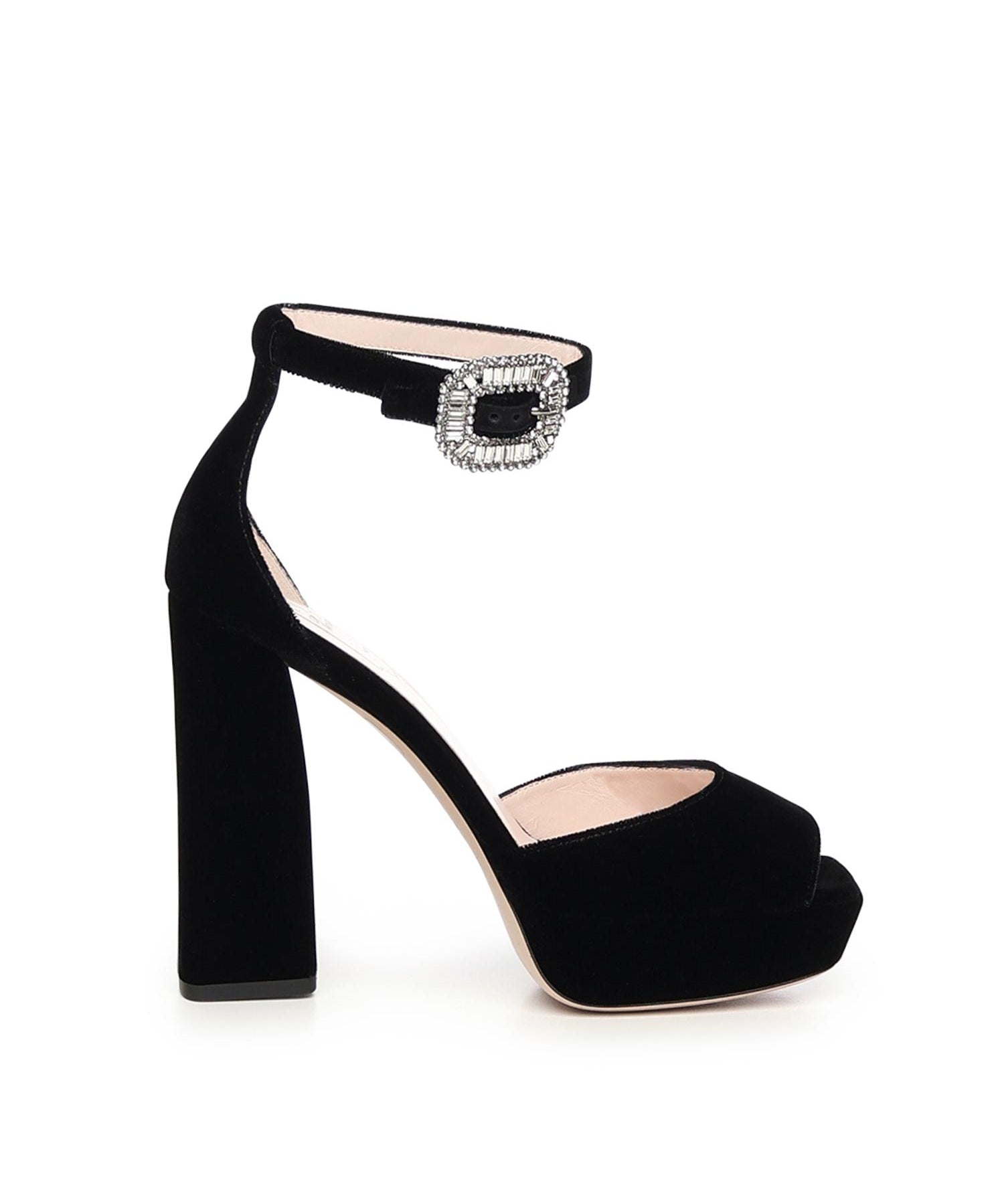 Sandali Platform in velluto RVW57242950CFE B999 ROGER VIVIER 